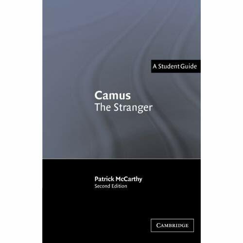 Camus Stranger 2e Patrick Mccarthy Paperback Cambridge Univers… 9780521539777 LN