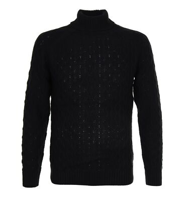 Blend Maglione nero collo alto 20711166 maglione uomo ultima Tg