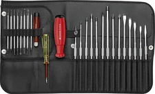 PB Swiss PB 8515 Allrounder 31 Piece Tools in Roll-Up Set SwissGrip Screwdriver