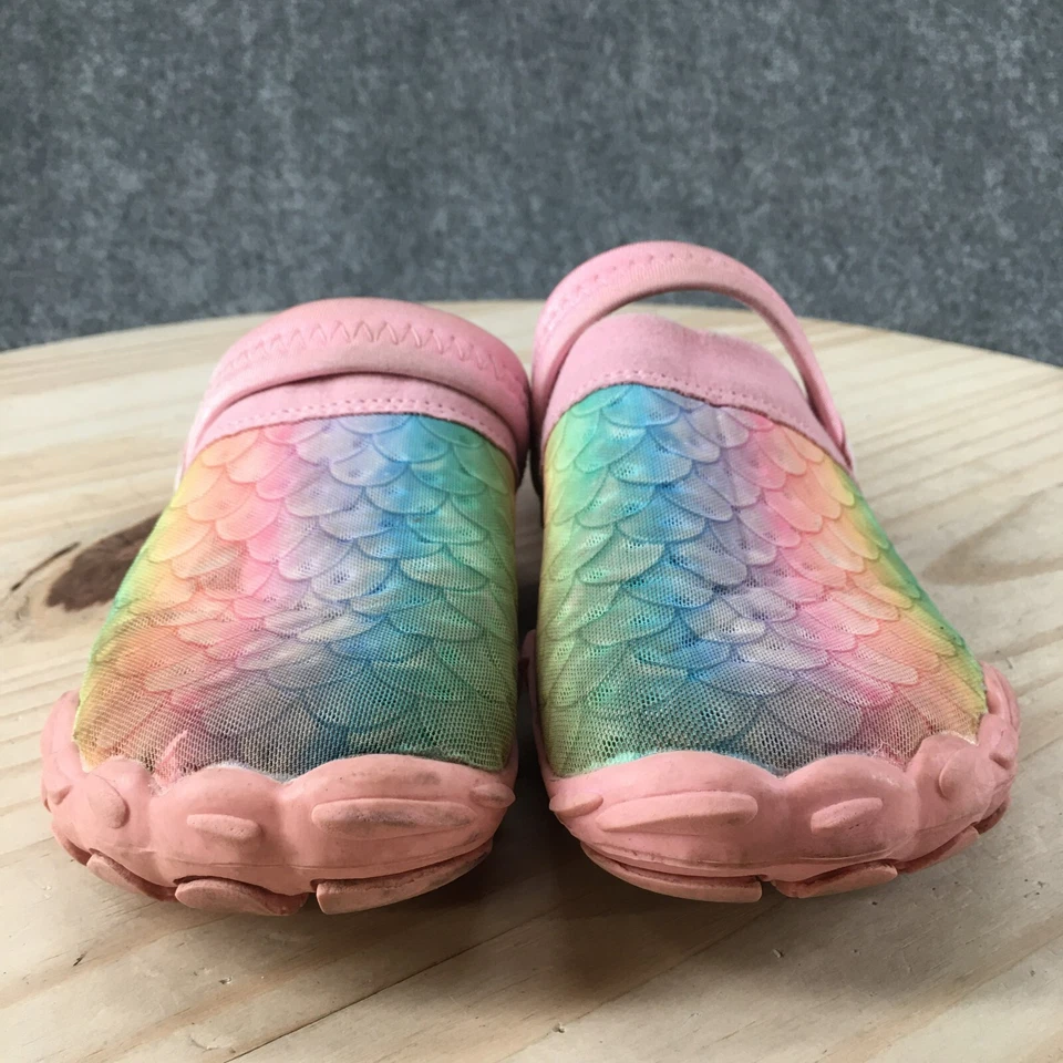 Тапочки Chaoslook молодежные 32 сабо Mule розовые резиновые с круглым носком комфортные для улицы - Изображение 3 из 4