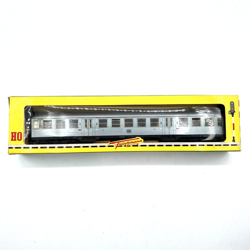 Fleischmann H0 1512 Personenwagen 2.Kl. mit Beleuchtung der DB Ovp Mit Figuren | Zustand: Neu