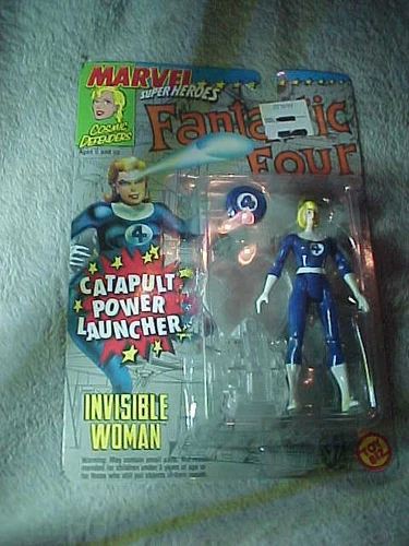 Marvel Super Heroes: Fantastic 4 Invisible Woman action figure-ToyBiz--1994--NEW