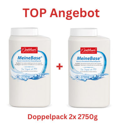 P. Jentschura Meine Base - Doppelpack 2 x 2750 g (17,64 EUR/kg)