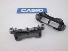 G-Shock GBD200 GBD-200-1 translucent gray resin watch band end pieces X 2