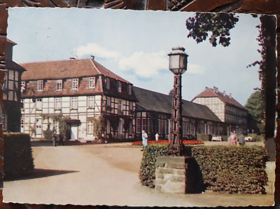 Postkarte B312 gelaufen, Bad Driburg, Sammlung, Ansichtskarte