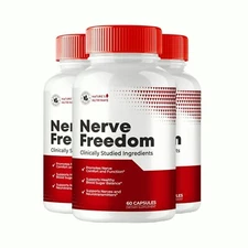 3-Pack Nerve Freedom Pills - NerveFreedom Healthy Blood & Nerves - 180 Capsules