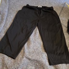 Vtg Modern Soul 1x 100 polyester pants black