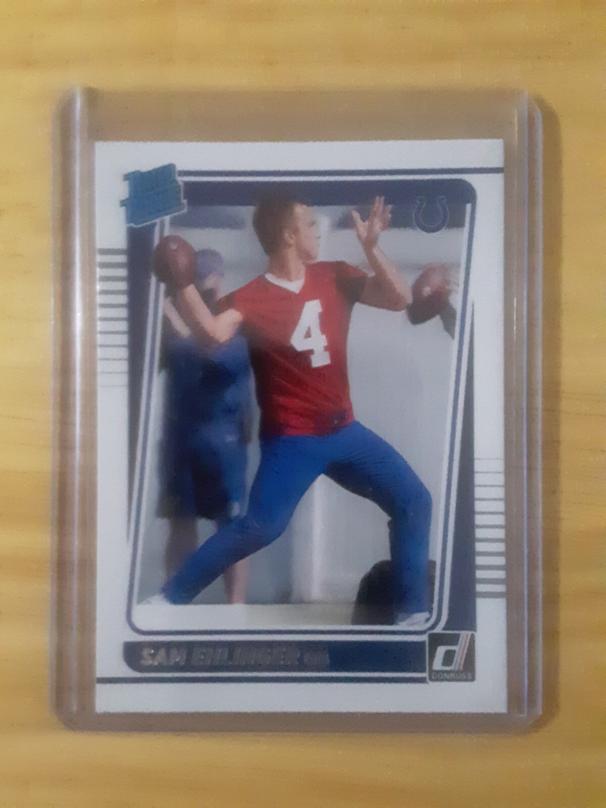 Sam Ehlinger *RC* 2021 Donruss *Rated Rookie* Card Indianapolis Colts