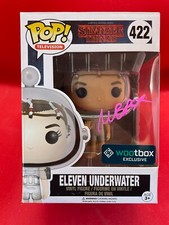 MILLIE BOBBY BROWN signed Autogramm Funko Pop STRANGER THINGS in Person autograp