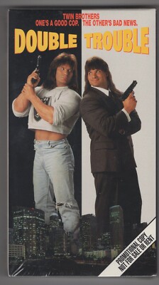 Double Trouble (Brand New Mint VHS Screener w/ Watermarks) Peter & David Paul