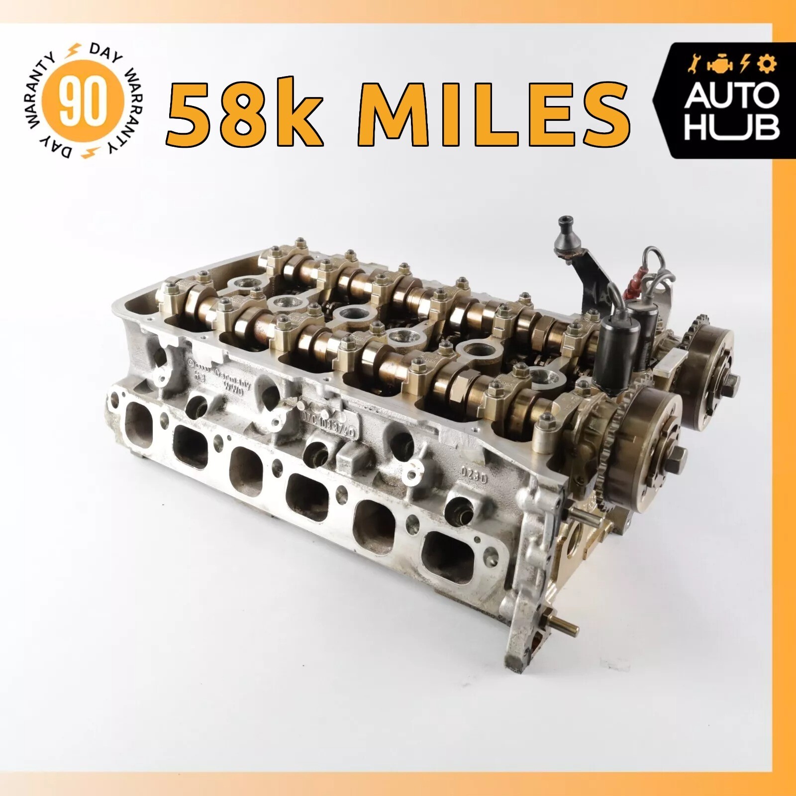 03-13 Bentley Continental Flying Spur 6.0L Engine Cylinder Head Right OEM 58k