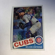2020 Topps Update WILLSON CONTRERAS Silver Pack 1985 Chrome #CPC-13