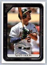 2021 Topps Gallery Matt Olson Oakland Athletics #200
