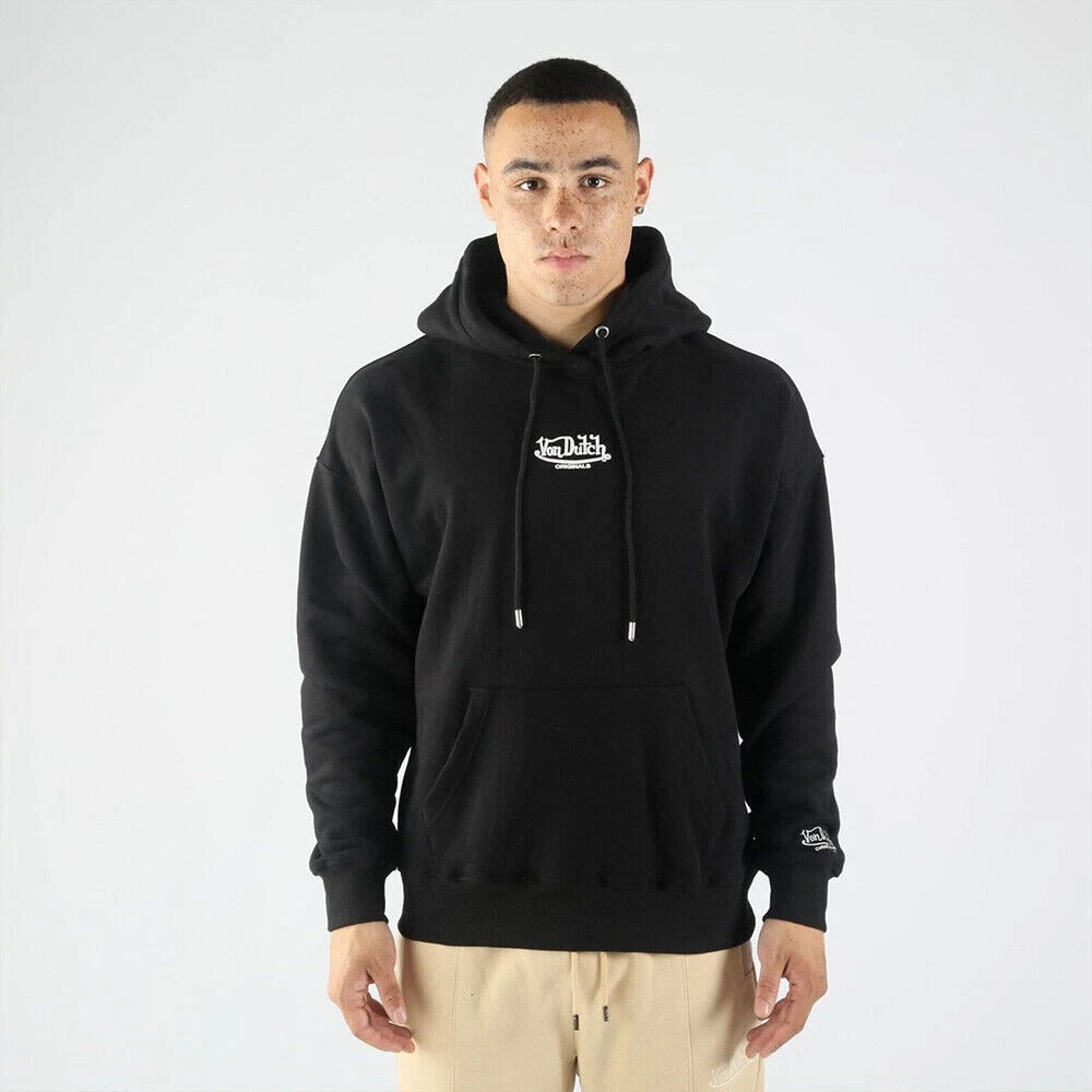 Von Dutch Originals Matthew Hoodie Mens Black Small BNWT NEW RRP 109