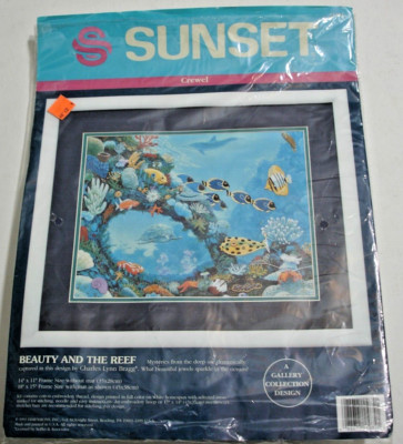 Dimensions Crewel Kit calèche victorienne 1993 NOS jamais ouvert 16x12