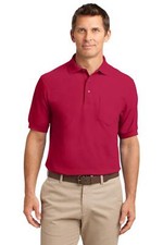 TLK500P Port Authority Tall Silk Touch Polo with Pocket