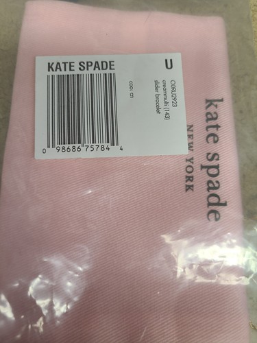 Kate Spade Goldtone Signature Spade Slider Bracelet - Picture 2 of 3