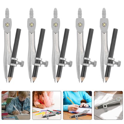  5 Pcs Woodworking Circle Drawing Tool Helix Maker Compasses for Kids