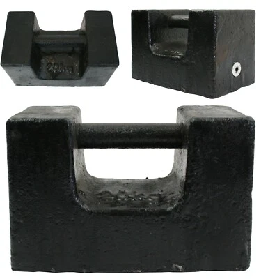 LiftinGear 20kg Steel Portable Hand Calibration Test Weight