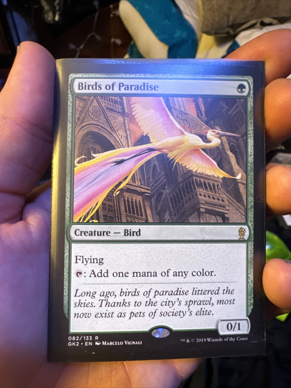 MTG Birds of Paradise Ravnica Allegiance Guild Kits 082/133 Regular