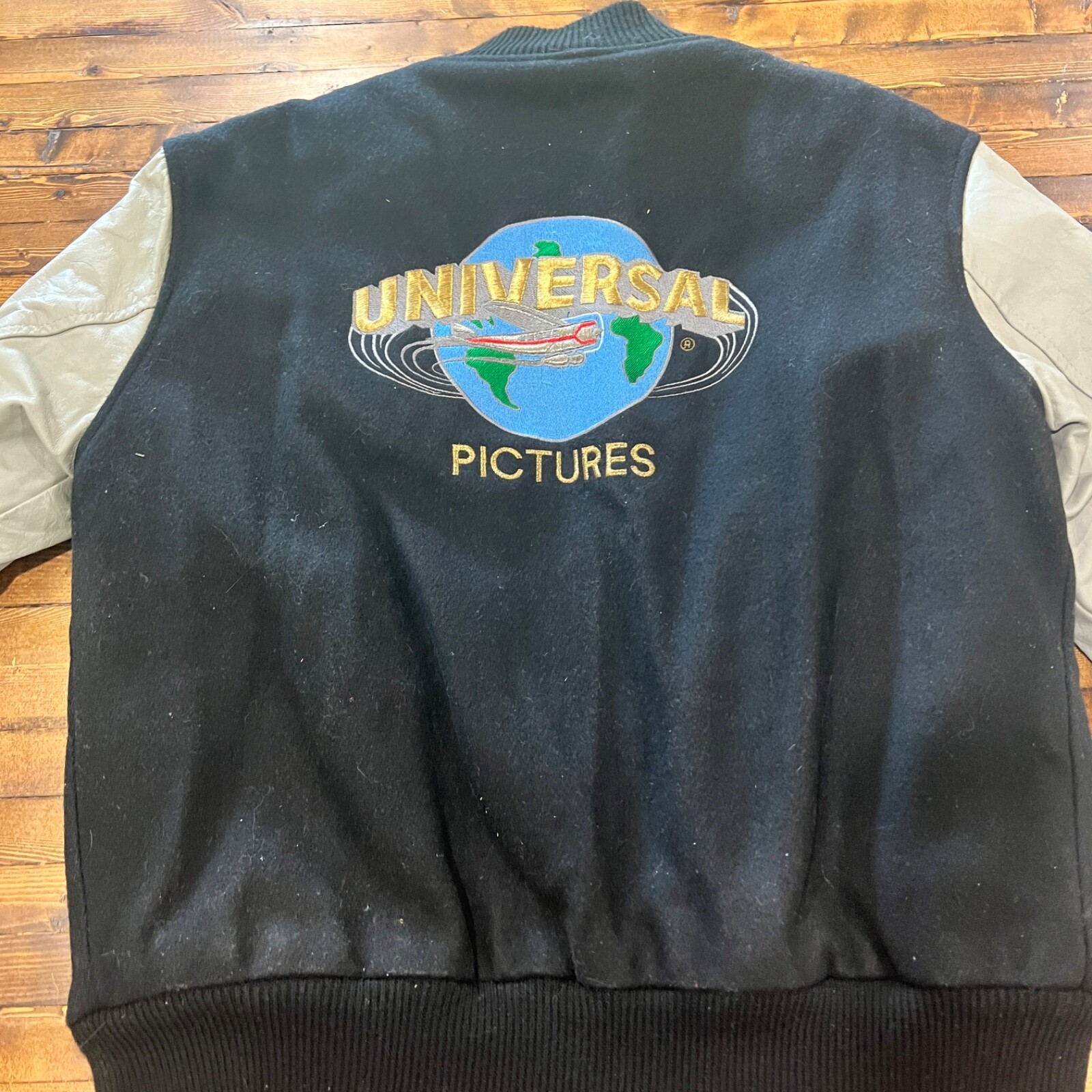 Universal Studios Florida Varsity Jacket Wool/Lea… - image 4