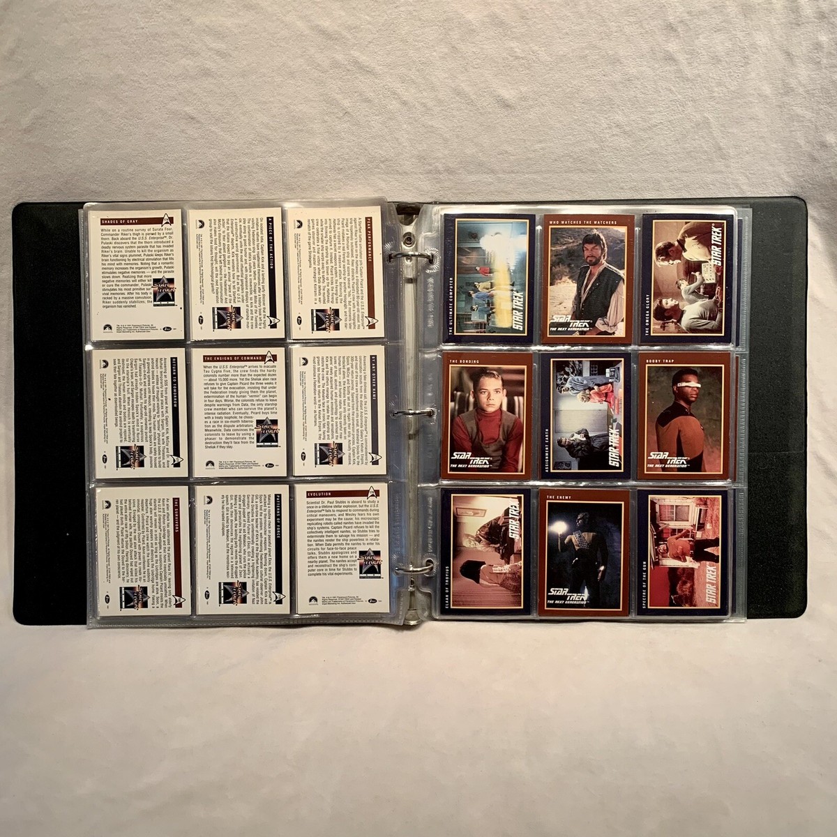 VINTAGE: STAR TREK & The Next Generation Trading Card Collection