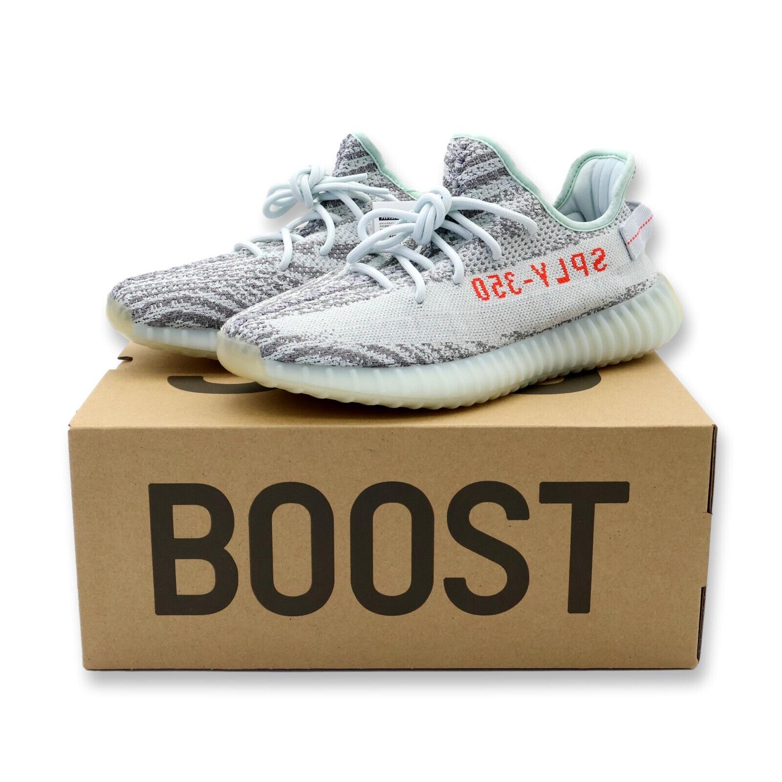 Lightly Worn Yeezy 350's Lundmark - Size 8 $350 Blue Tint - Size