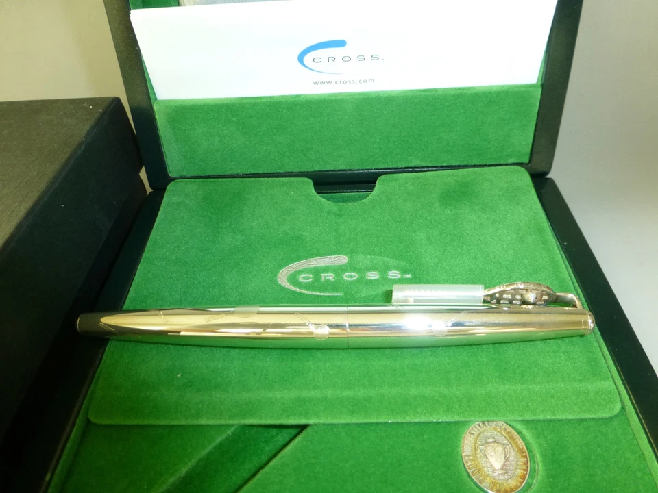 复古纯银限量版网球名人堂钢笔带盒 — 第 2/4 张图片