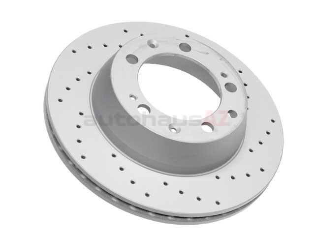 ZIMMERMANN SPORT Z X-DRILLED Disc Brake Rotor Rear 95135204101SP