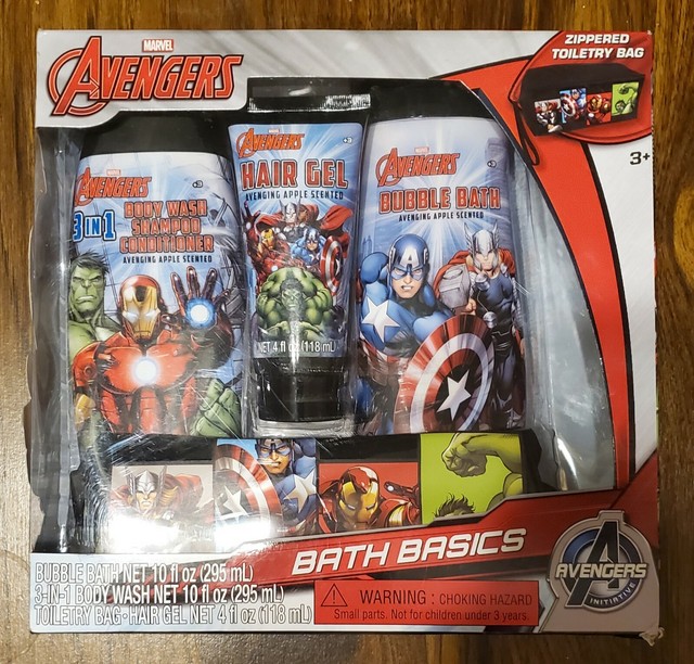 marvel toiletries