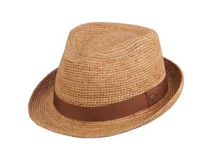 crushable raffia hat