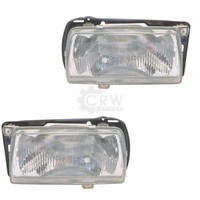 Halogen Scheinwerfer Set FüR VW Jetta II (19E, 1G2) Bj. 01.84-12.92 H4 VO7