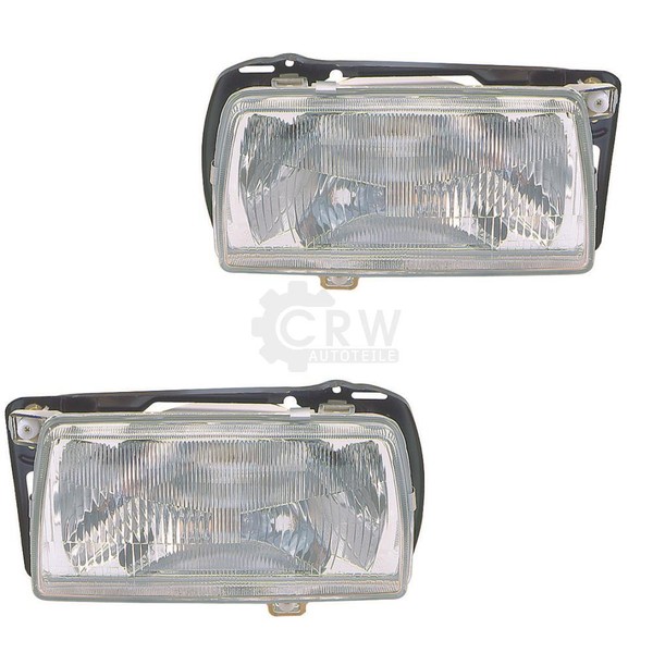 Halogen Scheinwerfer Set FüR VW Jetta II (19E, 1G2) Bj. 01.84-12.92 H4 VO7-image