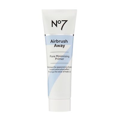 No7 Airbrush Away Pore Minimizing Facial Primer - Lightweight, Matte Primer &