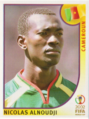 Panini Sticker Fußball WM 2002 Nr. 376 Nicolas Alnoudji Cameroun Bild NEUWARE