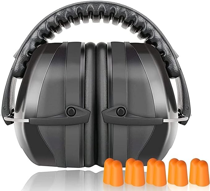 Noise Cancelling Protection Ear Muffs Safety Hearing Headphones For Adults Kids-image