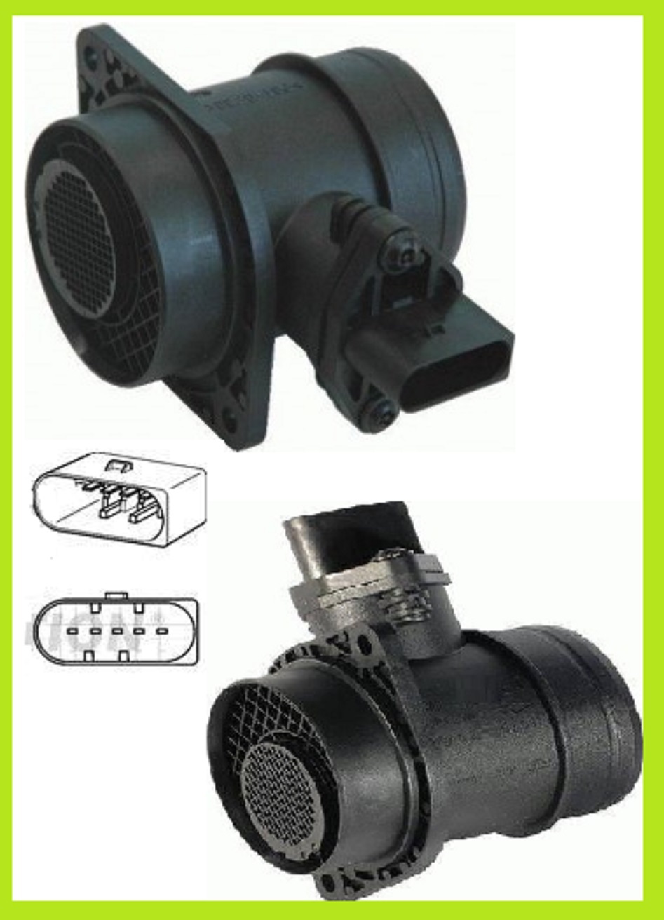 Débitmètre d'air AUDI A3 A4 1.9 TDI de remplacement avec sonde de mesure