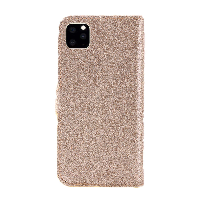 Glitter Wallet Case Diamond Flip Cover for iPhone 17/16e/15/14/13/12/11 XR SE 8 - Image 4 of 4