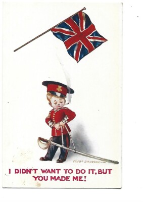 Illustration Fred Spurgin - I Didn't Want To Do It But You Made Me!
