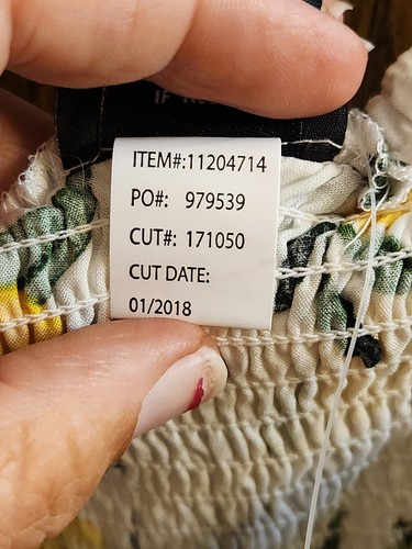 Torrid Size 3 (22/24W) Challis Babydoll Cami with Lemons Ruffle / Lace-Up NWT - Picture 11 of 11