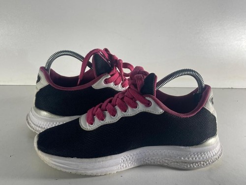 US Polo Assn Women’s Black Lace Up Running Trainers Shoes UK 4.5/5 EUR 38 -A225 - Picture 4 of 7