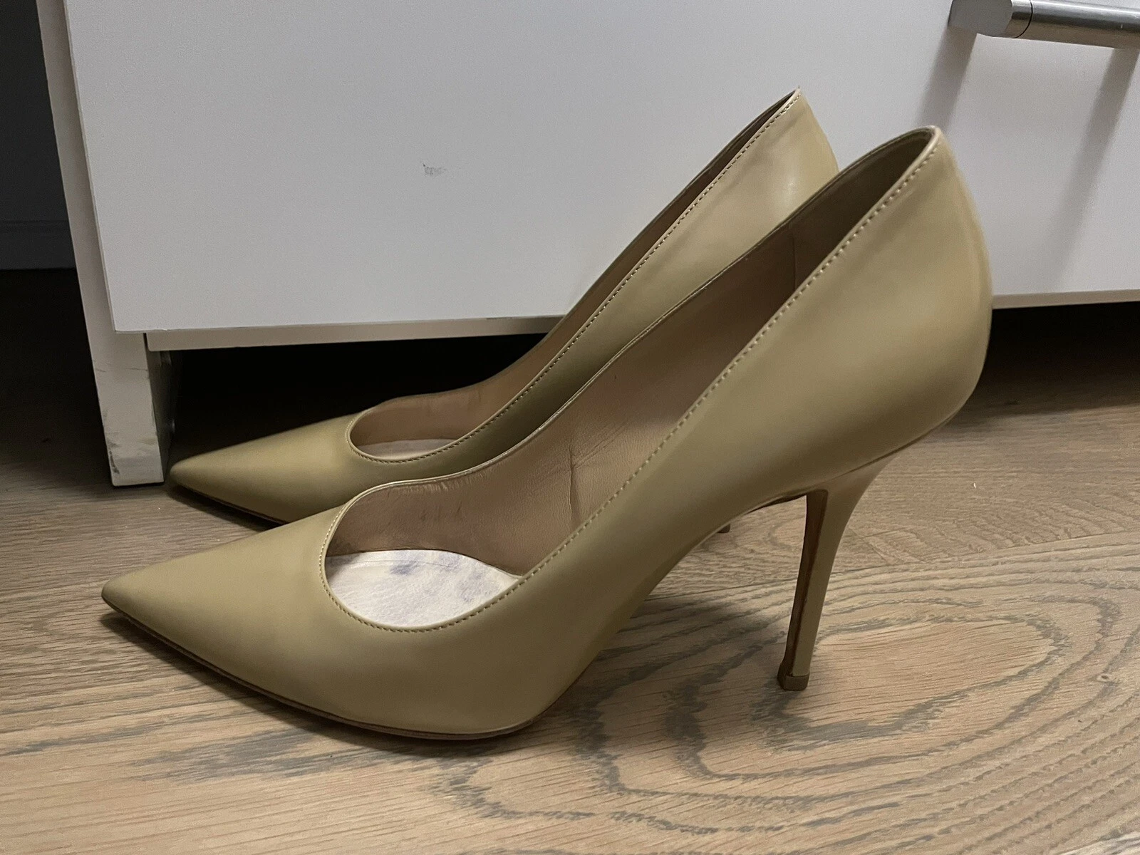 Chaussures à talons aiguilles bronzés bout pointu CHRISTIAN DIOR 41 41,5 TAILLE 11 USA