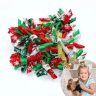 10/20/50/100pcs Christmas Dog Hair Bows Cute Pet Cat Puppy Grooming Accessories