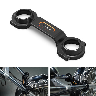 NICECNC Gabelstabilisator Gabelstücke für Harley Dyna Wide Glide FXDWG 1999,2002
