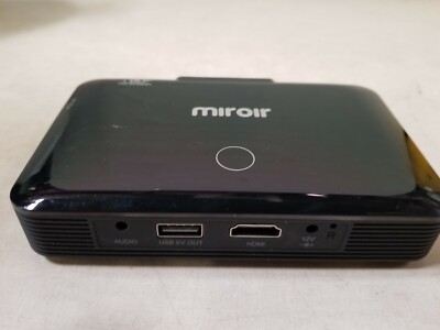 Miroir MP150W HD Mini Projector 720p DLP Pico Projector | Black