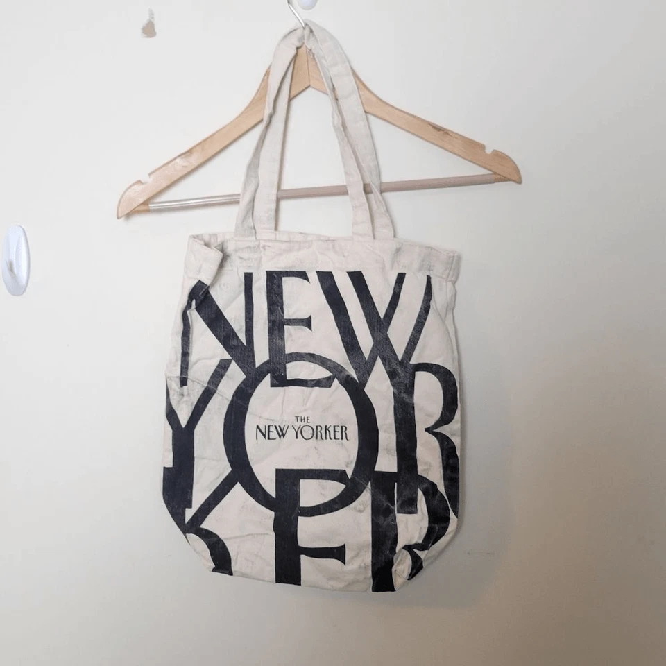 The New Yorker Canvas Tote Bag *Flawed* - Image 4 of 4