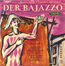 Eterna 725008 10" Green/White Stereo LEONCAVALLO Pagliacci SCHOCK MUSZELY STEIN