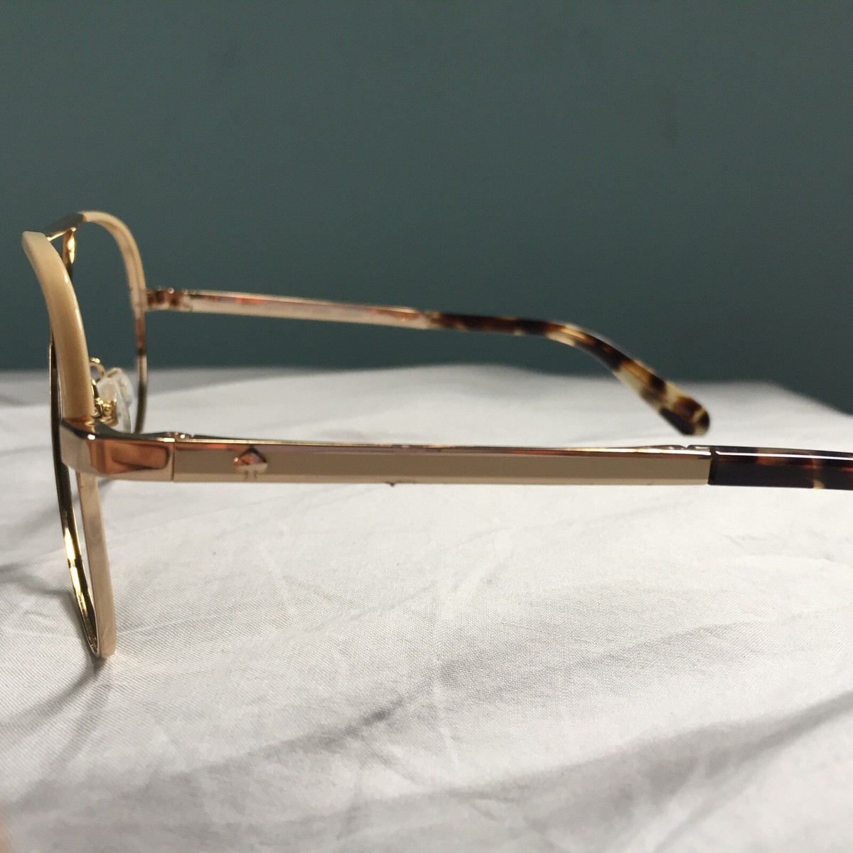 Kate Spade Amarissa Aviator Hello Sunshine Sunglasses 59 12 135 Gold Tone & Case Kate Spade New York Hello Sunshine Frames Aviator 59-12-135  main image 2