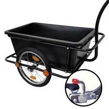 Rimorchio per bicicletta Red Loon 2 in 1 carrello a mano rimorchio per carico rimorchio per trasporto gancio