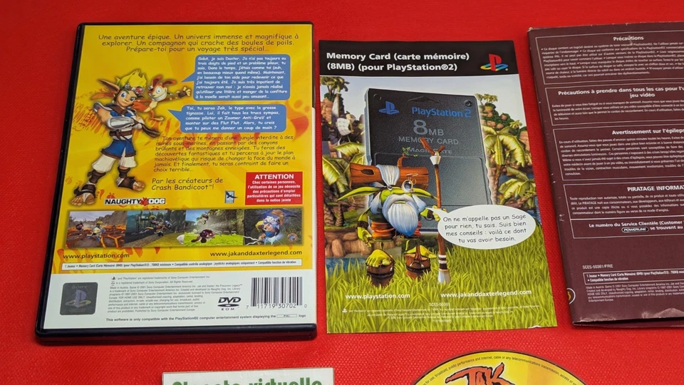 JAK AND DAXTER THE PRECURSOR LEGACY SONY PS2 EUR FR 🌟  - Imagen 4 de 4